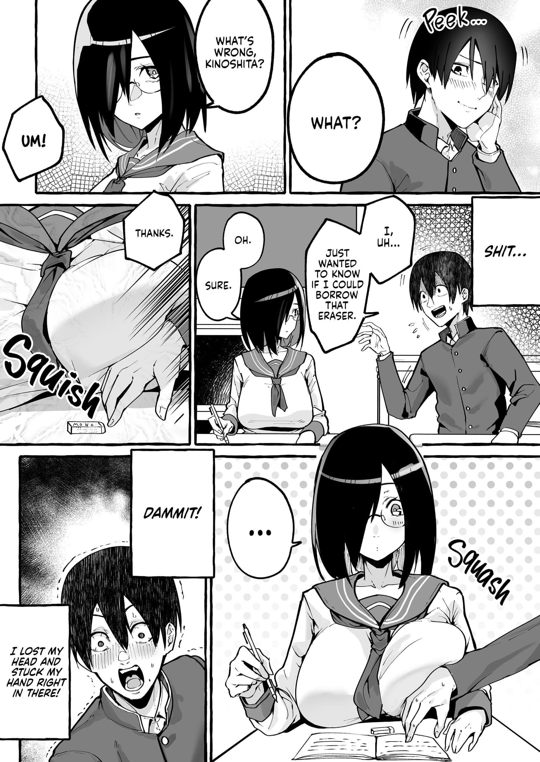 [フグタ家] 巨乳彼女にひたすら搾り取られまくる話 [無修正][英訳][DL版]-3