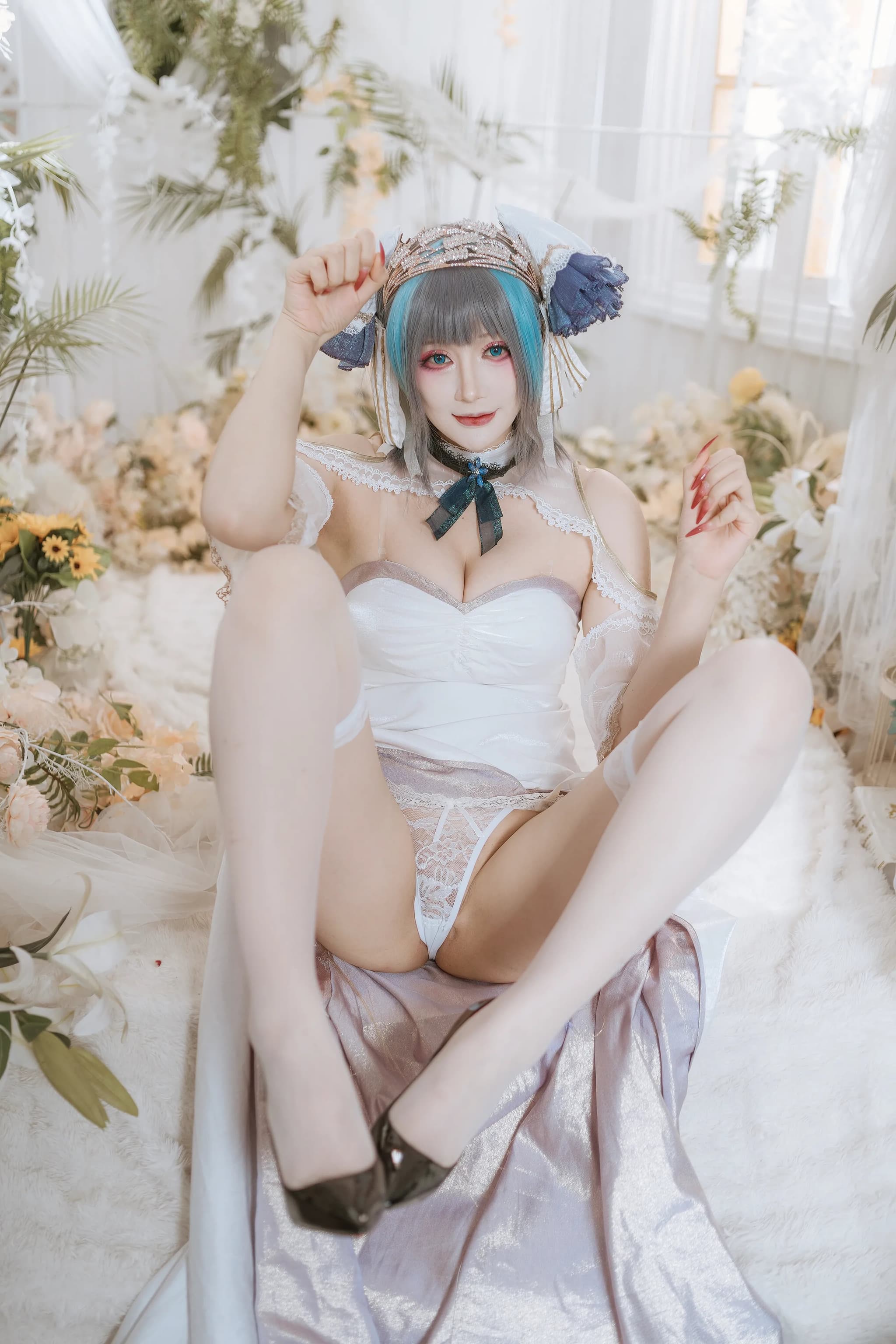 兔胖胖 - 柴郡 礼服-19
